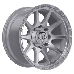 563BS-2108124 20X10 8X6.50 (-24) TIS 563BS (HB 125.2) - Black Patch Performance - TIS563BS2108124