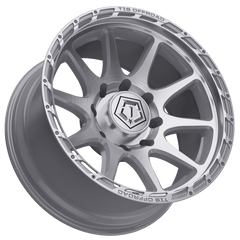 563BS-8908300 18X9 6X5.50 (+00) TIS 563BS (HB 106.1) - Black Patch Performance - TIS563BS8908300
