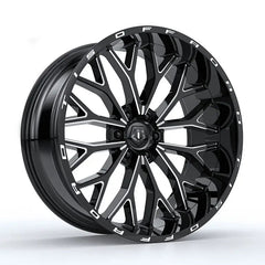 565BM-2106324 20X10 6X135 (-24) TIS 565BM (HB 87.1) - Black Patch Performance - TIS565BM2106324