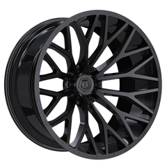 566B-2206310 22X10 6X135 (+10) TIS 566B (HB 87.1) - Black Patch Performance - TIS566B2206310