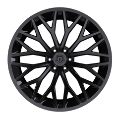 566B-8908118 18X9 8X6.50 (+18) TIS 566B (HB 125.2) - Black Patch Performance - TIS566B8908118
