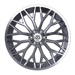 566C-2428944 24X12 8X180 (-44) TIS 566C (HB 125.2) - Black Patch Performance - TIS566C2428944