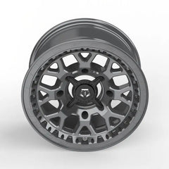 558A-47037+10 14X7 4X137 (+10) TIS 558A (HB 110.18) - Black Patch Performance - TISU558A47037+10