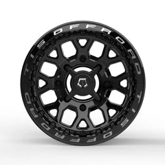 558BML-47010+10 14X7 4X110 (+10) TIS 558BML (HB 83.8) - Black Patch Performance - TISU558BML47010+10