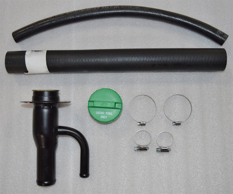 Titan Fuel Tanks 9900025 Universal Filler Neck Kit - Black Patch Performance - TITA9900025