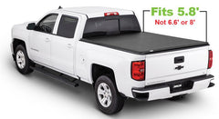TNP Lo-Roll Tonneau Cover - Black Patch Performance - TONNLR1095