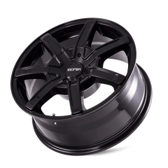 20x8.5 TOUREN TR65 5x115 5x5.5 Offset (18) Center Bore (87) Style #3265 | 3265 - 2888B - Black Patch Performance - TOUR32652888B