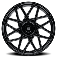 20x9 TOUREN TR66 5x4.25 5x4.5 Offset (35) Center Bore (72.62) Style #3266 | 3266 - 2914GB35 - Black Patch Performance - TOUR32662914GB35