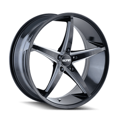 20x8.5 TOUREN TR70 5x120 Offset (20) Center Bore (74.1) Style #3270 | 3270 - 2812B20 - Black Patch Performance - TOUR32702812B20