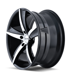 20x8.5 TOUREN TR72 5x112 Offset (30) Center Bore (66.56) Style #3272 | 3272 - 2845B30 - Black Patch Performance - TOUR32722845B30