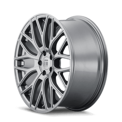 19x8.5 TOUREN TR76 5x4.5 Offset (35) Center Bore (72.6) Style #3276 | 3276 - 9865G35 - Black Patch Performance - TOUR32769865G35