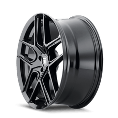 18x9.5 TOUREN TR79 5x4.5 Offset (35) Center Bore (72.6) Style #3279 | 3279 - 8965GB35 - Black Patch Performance - TOUR32798965GB35