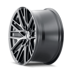 19x8.5 TOUREN TR91 5x4.5 Offset (35) Center Bore (72.6) Style #3291 | 3291 - 9865TM35 - Black Patch Performance - TOUR32919865TM35