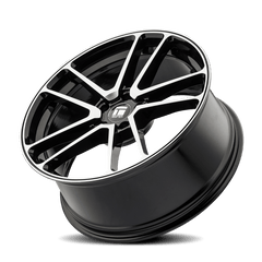 20x9 TOUREN TF97 5x4.5 Offset (35) Center Bore (73.1) Style #3297 | 3297 - 2965MB35 - Black Patch Performance - TOUR32972965MB35