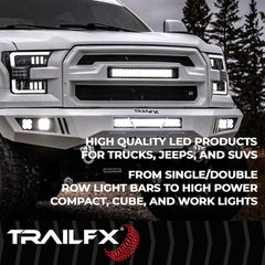 3" LED Cube Light- Pair (3X2CFPR) - Black Patch Performance - TRAI3X2CFPR