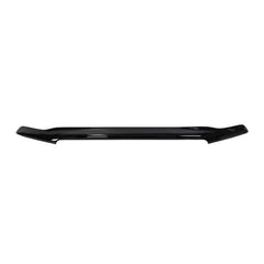 TrailFX Hood Deflector Wrap-Around Smoke Acrylic - Black Patch Performance - TRAI8031H