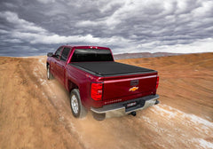 Pro X15 Tonneau Cover - Black - 2019 (New Body Style)-2023 Chevy Silverado/GMC Sierra 1500 6' 7" Bed without MultiPro Tailgate - Black Patch Performance - TRUX1472601