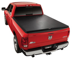TruXport Tonneau Cover - Black - 2009-2018 (2019-2023 Classic) Ram 5' 7" Bed without RamBox - Black Patch Performance - TRUX245901
