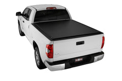 Lo Pro Tonneau Cover - Black - 2007-2021 Toyota Tundra 6' 6" Bed without Deck Rail System - Black Patch Performance - TRUX545701