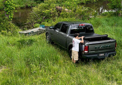 Deuce Tonneau Cover - Black - 2019 (New Body Style)-2023 Chevy Silverado/GMC Sierra (without CarbonPro Bed) 5' 9" Bed - Black Patch Performance - TRUX773001
