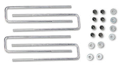 Dodge (4WD) Leaf Spring Axle U-Bolt Kit - Rear - Black Patch Performance - TUFF37750
