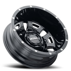 003-6670RBM 16X6 6X205 (-140) ULT 003RBM Hunter Dually (HB 161.1) - Black Patch Performance - ULTR0036670RBM