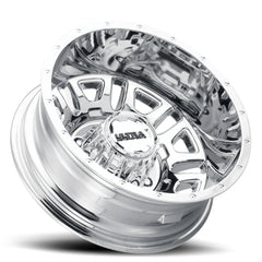 003-7681RC 17X6.5 8X6.50 (-140) ULT 003RC Hunter Dually (HB 121.7) - Black Patch Performance - ULTR0037681RC