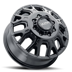 022-7681FBK 17X6.5 8X6.50 (+129) ULT 022FBK Scorpion Dually (HB 121.7) - Black Patch Performance - ULTR0227681FBK