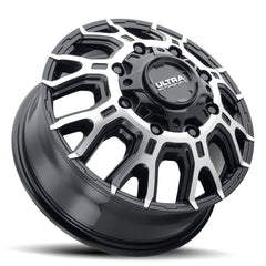 022-7692FU 17X6.5 8X200 (+129) ULT 022FU Scorpion Dually (HB 142.3) - Black Patch Performance - ULTR0227692FU