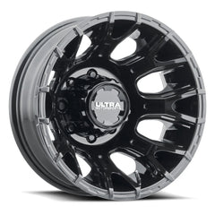 022-7692RBK 17X6.5 8X200 (-140) ULT 022FBK Scorpion Dually (HB 142.3) - Black Patch Performance - ULTR0227692RBK