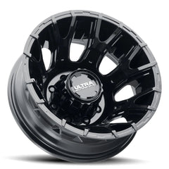 022-7692RBK 17X6.5 8X200 (-140) ULT 022FBK Scorpion Dually (HB 142.3) - Black Patch Performance - ULTR0227692RBK