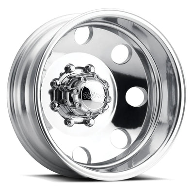 02-6681RP 16X6 8X6.50 (-125) ULT 02P Modular Dually (HB 130.18) - Black Patch Performance - ULTR026681RP
