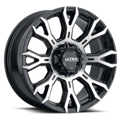 123-7935U+12 17X9 6X135 / 6X5.50 (+12) ULT 123U Scorpion (HB 106.1) - Black Patch Performance - ULTR1237935U+12