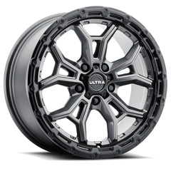 125-7812BK+35 17X8 5X120 (+35) ULT 125BK Warmonger CUV (HB 74.1) - Black Patch Performance - ULTR1257812BK+35