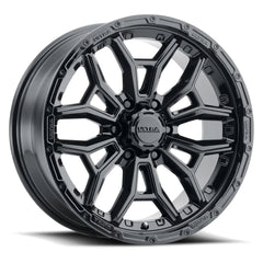126-7963BK+18 17X9 6X135 (+18) ULT 126BK Warmonger 6 (HB 87) - Black Patch Performance - ULTR1267963BK+18