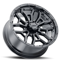 126-7963BK+18 17X9 6X135 (+18) ULT 126BK Warmonger 6 (HB 87) - Black Patch Performance - ULTR1267963BK+18