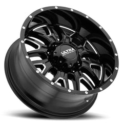 203-8985BM+12 18X9 5X5.50 (+12) ULT 203BM Hunter (HB 106.5) - Black Patch Performance - ULTR2038985BM+12