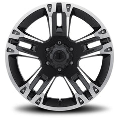 235-8983B 18X9 6X5.50 (+12) ULT 235B Maverick (HB 106.1) - Black Patch Performance - ULTR2358983B