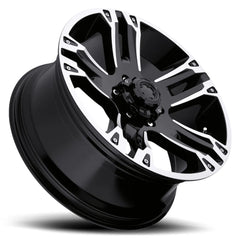 235-8983B 18X9 6X5.50 (+12) ULT 235B Maverick (HB 106.1) - Black Patch Performance - ULTR2358983B