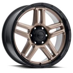 258-8973BZ+10 18X9 5X5.00 (+10) ULT 258BZ Prowler Truck (HB 78) - Black Patch Performance - ULTR2588973BZ+10