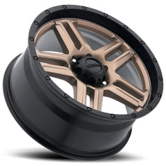 258-8973BZ+10 18X9 5X5.00 (+10) ULT 258BZ Prowler Truck (HB 78) - Black Patch Performance - ULTR2588973BZ+10