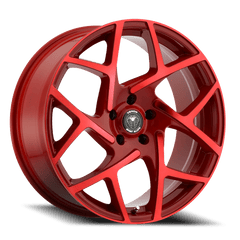 17x8 Venom Sport 31 5x112 Offset (31) Center Bore (73.1) VEN311785112+31B - E - Black Patch Performance - VENOVEN311785112+31BE