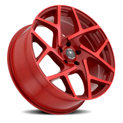 17x8 Venom Sport 31 5x112 Offset (31) Center Bore (73.1) VEN311785112+31B - E - Black Patch Performance - VENOVEN311785112+31BE