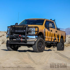 WES HDX Winch Grille Guards - Bumpers, Grilles & Guards from Black Patch Performance