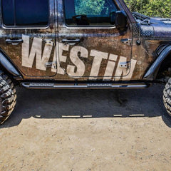 WES XTS Rock Sliders - Body Armor & Protection from Black Patch Performance