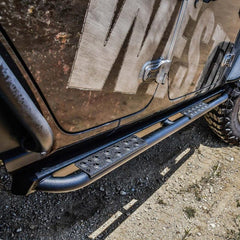 WES XTS Rock Sliders - Black Patch Performance - wes42-14065