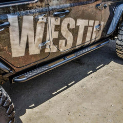 WES XTS Rock Sliders - Black Patch Performance - wes42-14065