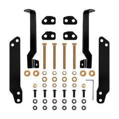 WES HDX Grille Guards - Black Patch Performance - wes57-3845
