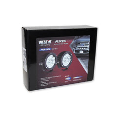 Westin 09-12007B-PR Axis LED Auxiliary Light - Black Patch Performance - WEST0912007BPR
