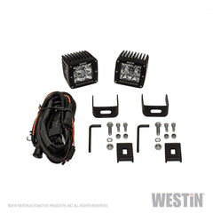 Westin 09-12200B-PR HyperQ LED Auxiliary Light - Black Patch Performance - WEST0912200BPR